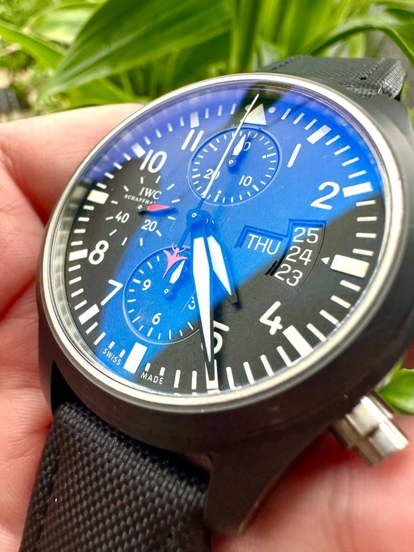 IWC Pilot Chronograph IW378901 Ceramic Luxury Watches on Carousell