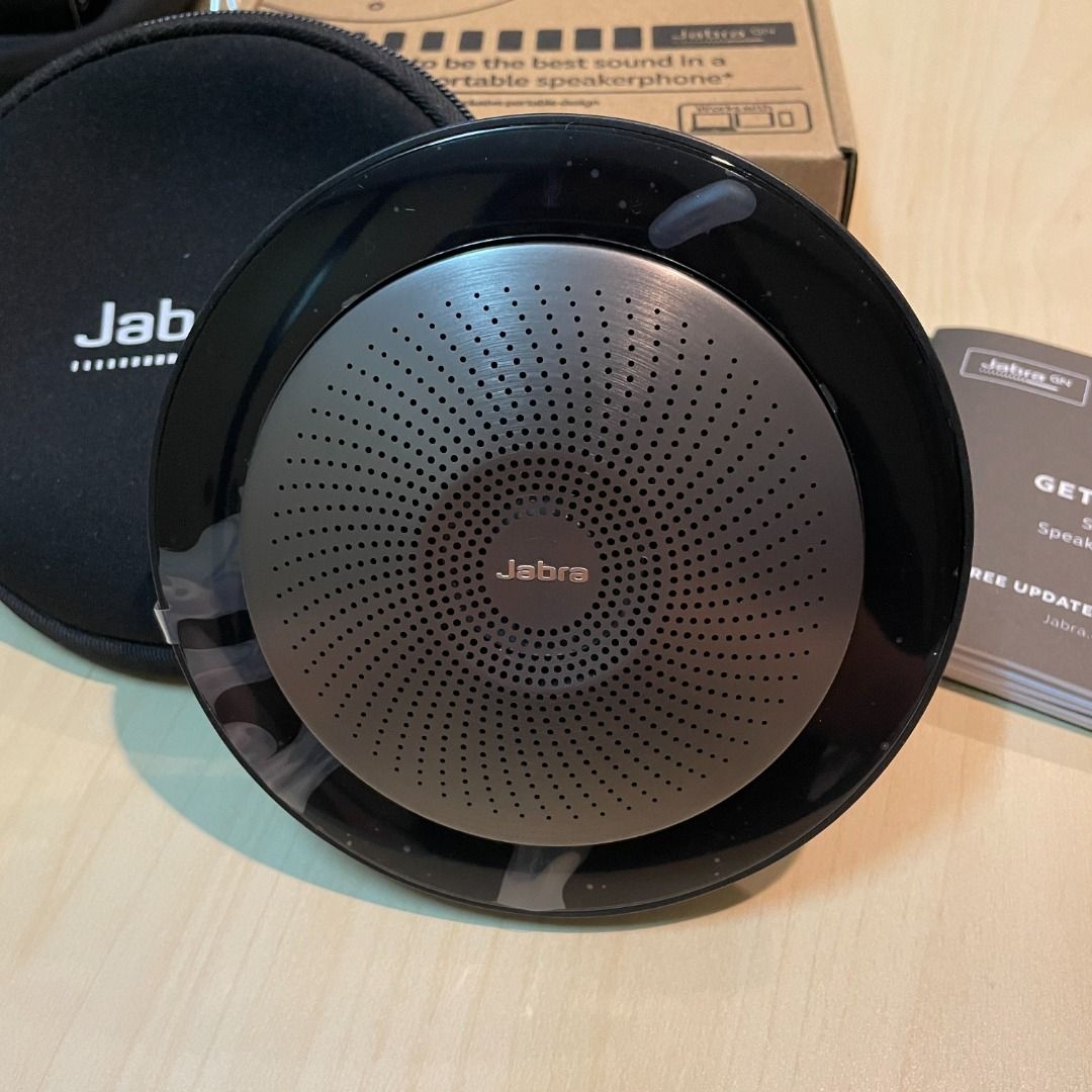 Jabra Speak 710 USB/藍芽無線網路會議揚聲器(可串聯2台), 耳機及錄音