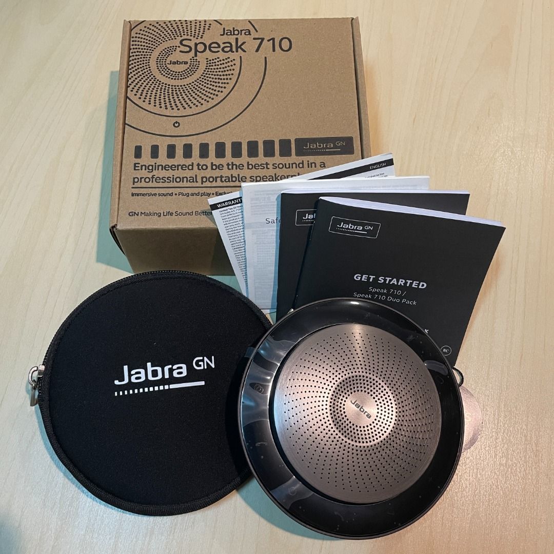 Jabra Speak 710 USB/藍芽 無線網路會議揚聲器(可串聯2台)