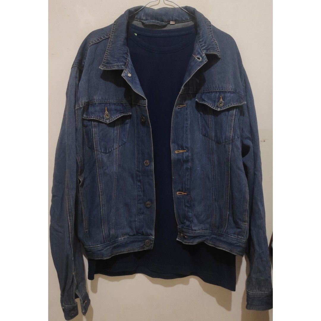 Jaket levis uniqlo deals