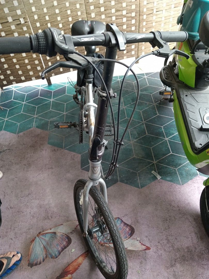 Folding bike 2025 fork for sale