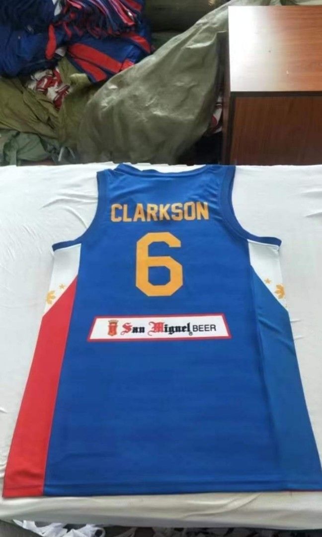 Gilas Pilipinas Jordan Clarkson Jersey, Men's Fashion, Activewear on  Carousell