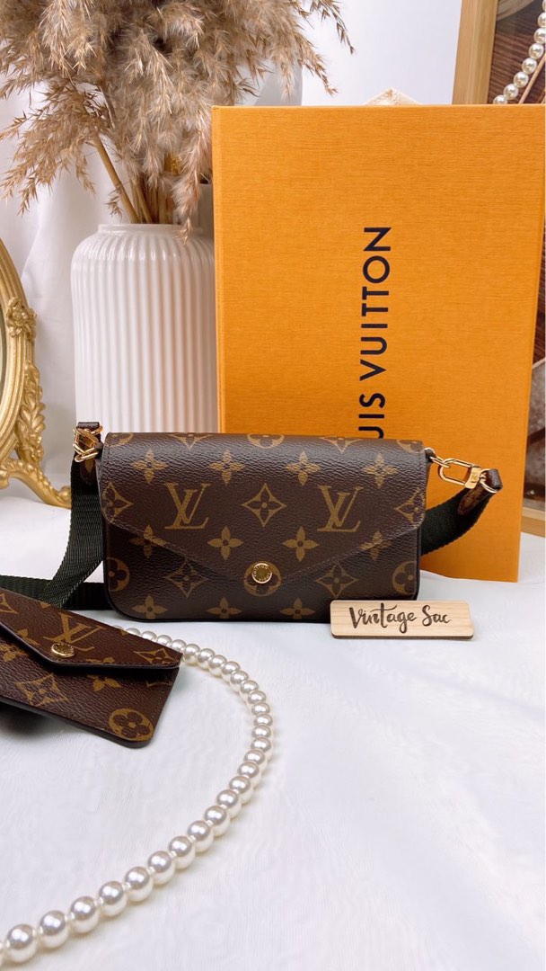 Louis Vuitton 2020 Monogram Felicie Strap & Go