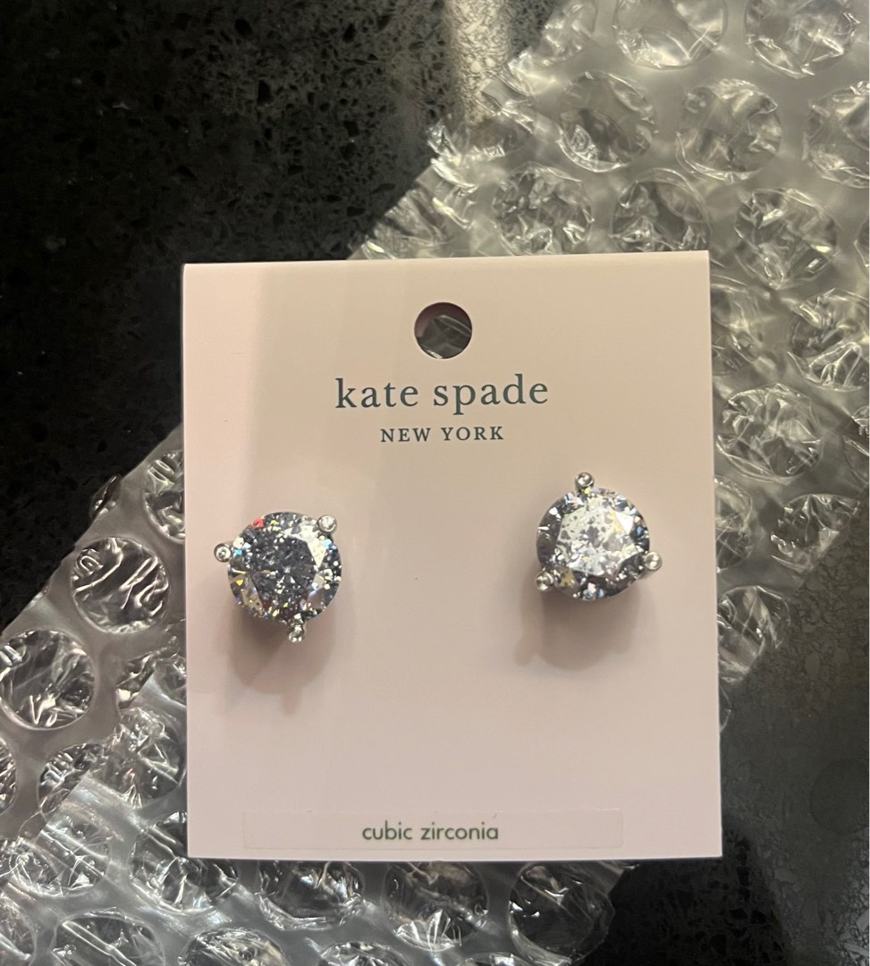Kate spade cubic zirconia earrings hotsell
