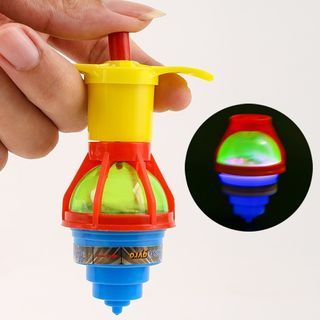 Kids Education Toys Fun Spinning Gyro with LED Light Creative Spinning Top Toy Gifts for Children
