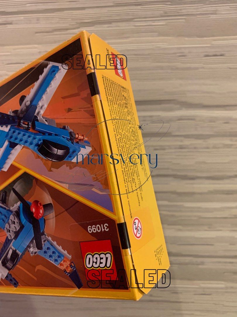 Lego 31099 hotsell creator propeller plane