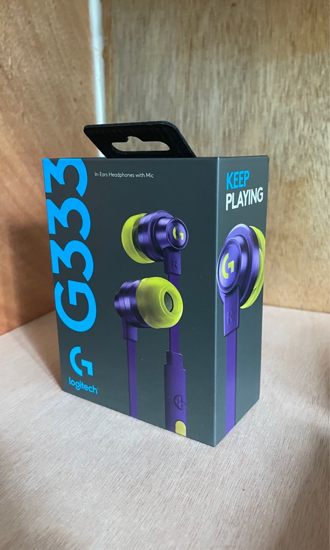 Logitech G333 - Purple edition, Audio, Earphones on Carousell