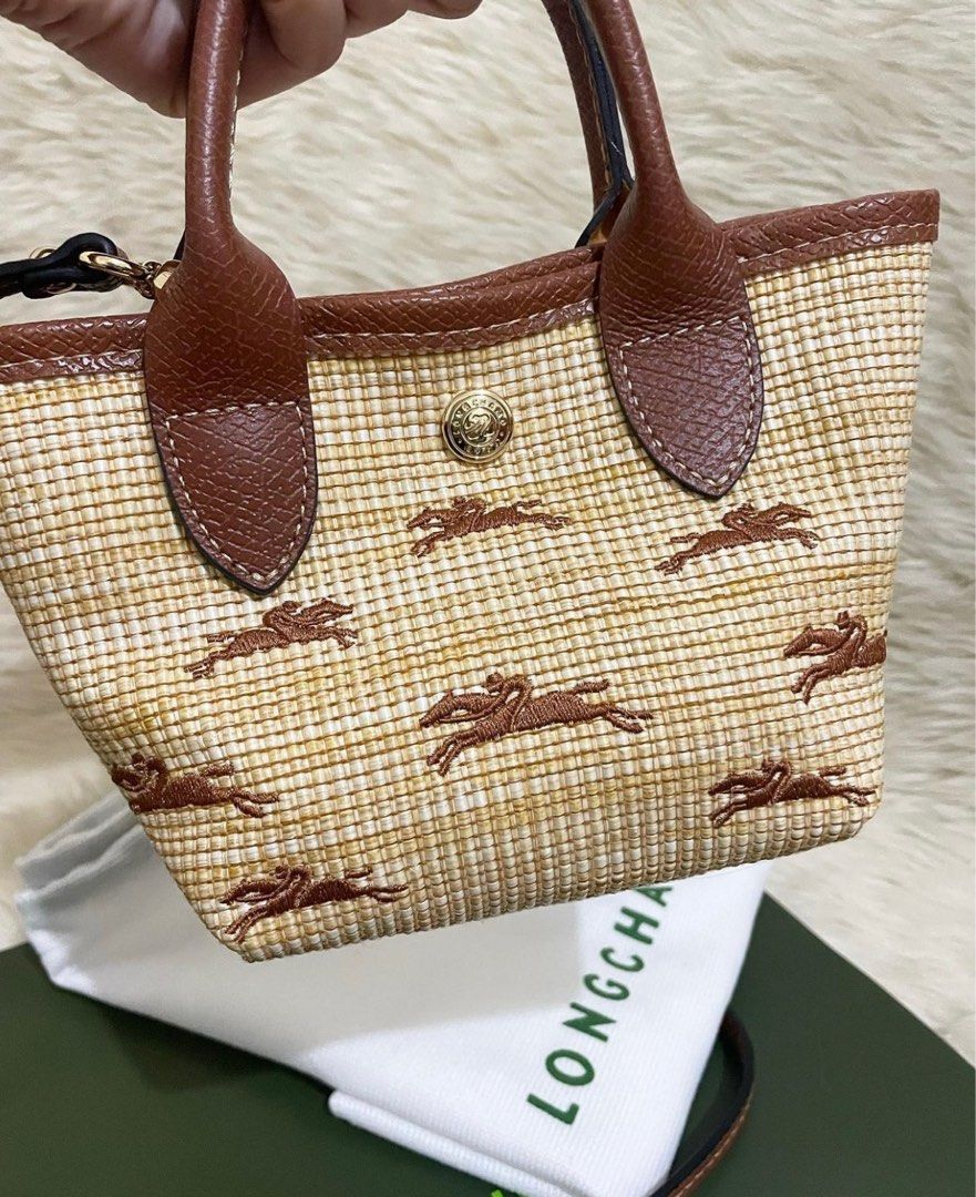 [FOR PRE ORDER] Longchamp Le Panier XS (Category: Luxury Bags & Wallets) located in Quezon City. Submitted by rubytantrums (Listing ID 1251601777, Image 2). Description: Authentic LC Complete inclusions Sold out na feb stocks. Next availability is by April. Can ask na to pre order para we can secure item. .