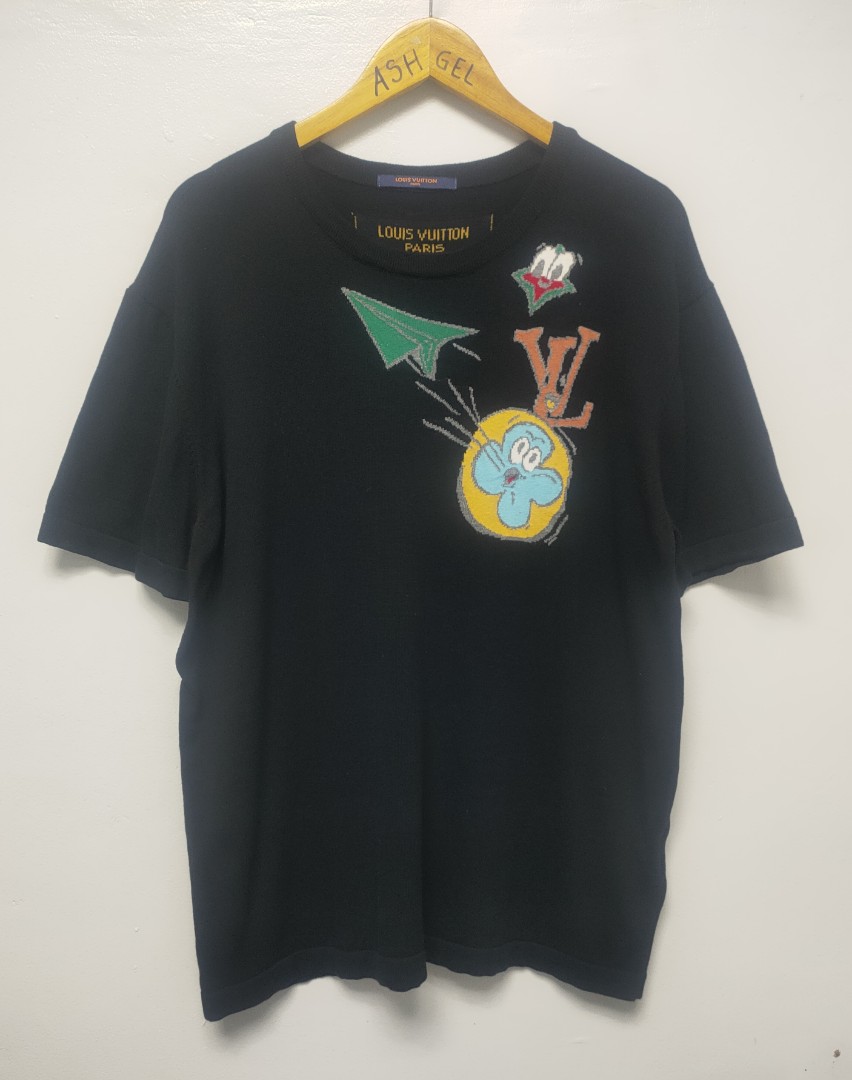Louis Vuitton Monogram Comics Intarsia T-Shirt Multiple colors