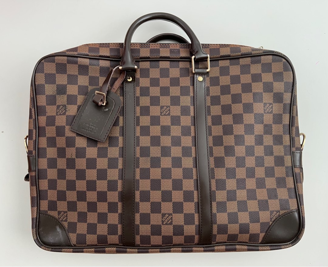 Louis Vuitton Briefcase, Men's Fashion, Bags, Briefcases on Carousell