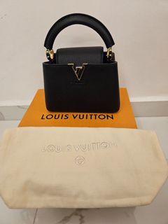 Louis vuitton capucines mini gold python, Luxury, Bags & Wallets on  Carousell