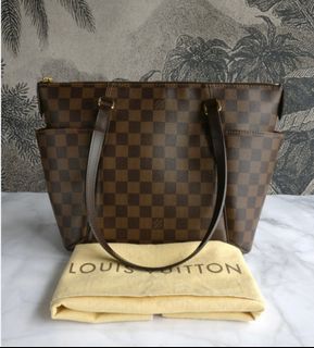 Louis Vuitton Damier Ebene Totally MM (2016) Shoulder Bag For Sale