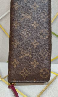 Louis Vuitton Scarlet Empreinte Monogram Clemence Wallet Louis