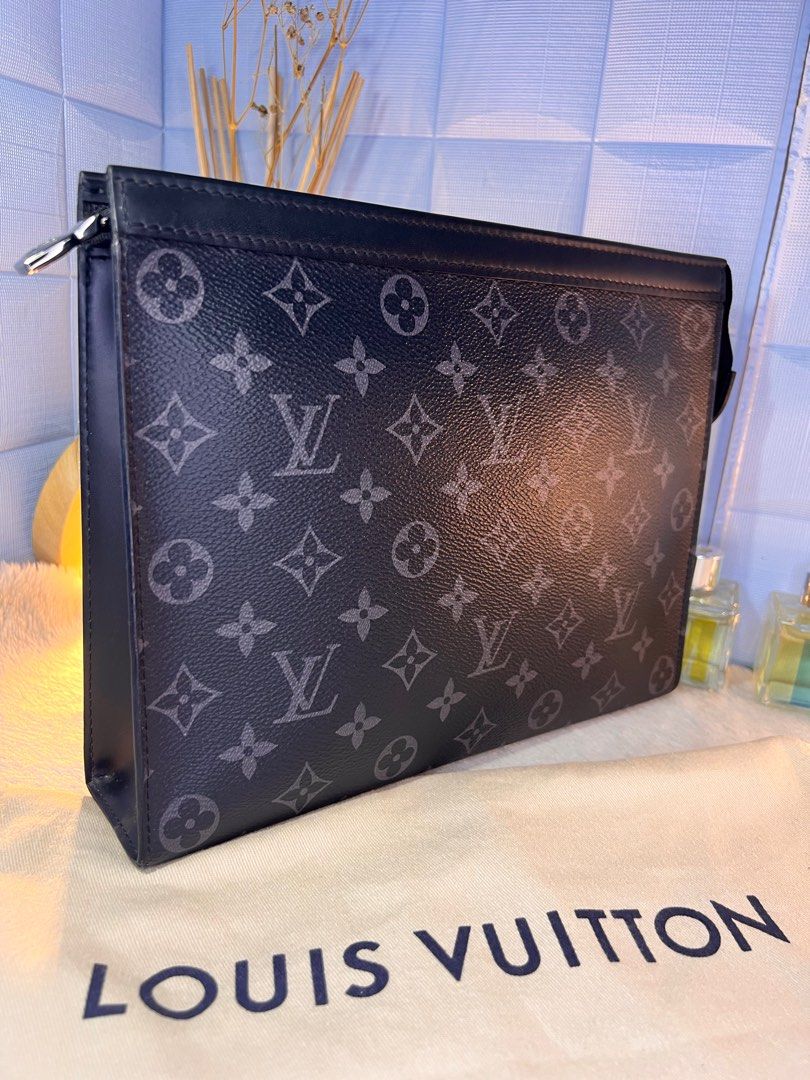 Louis Vuitton men clutch, Luxury, Bags & Wallets on Carousell