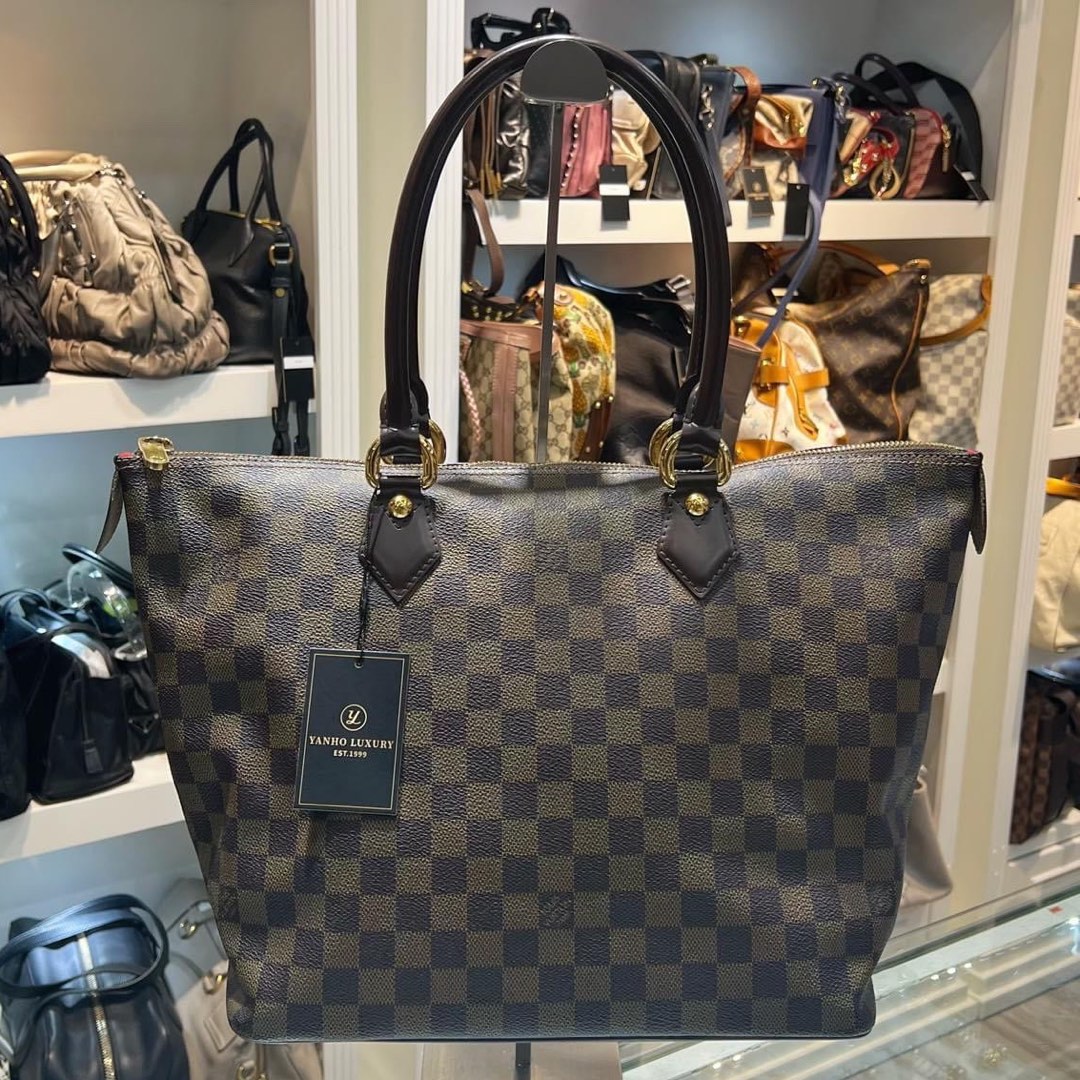 Louis Vuitton Delightful MM (Damier), Luxury, Bags & Wallets on Carousell