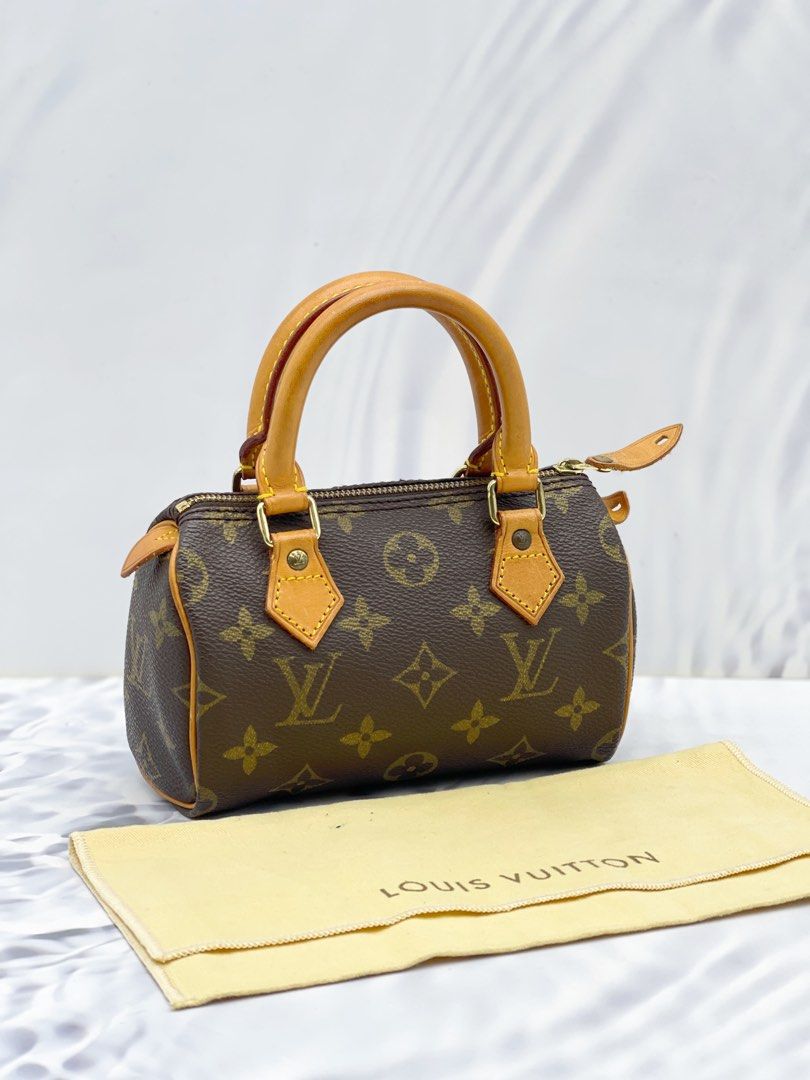 Louis Vuitton Pink Monogram Vernis Nano Speedy