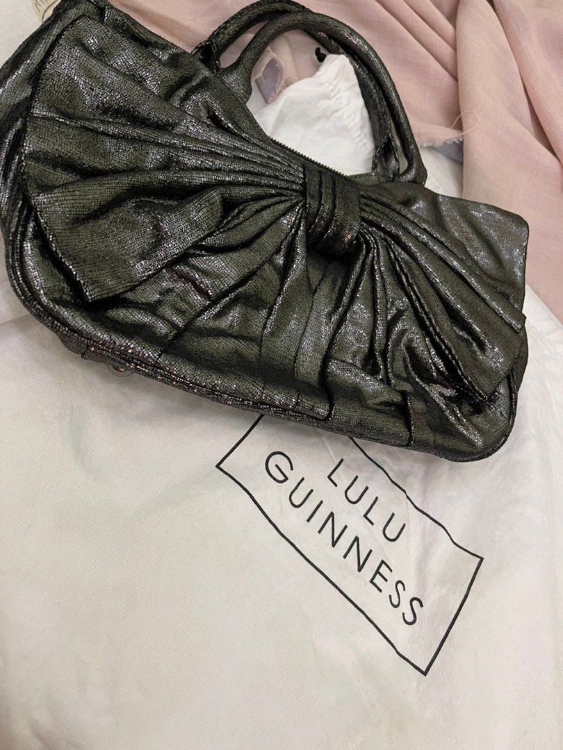 Lulu Guinness Sparkle Bow Medium Bag