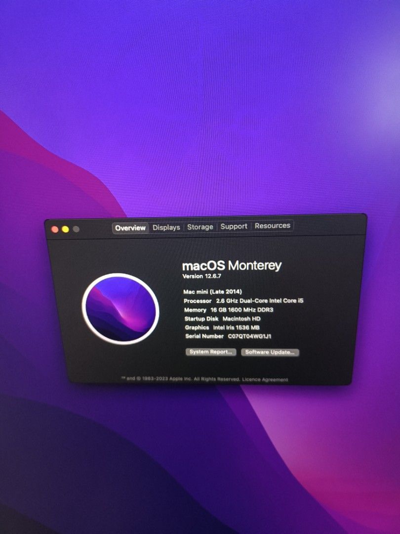 Mac mini clearance 2014 fusion drive