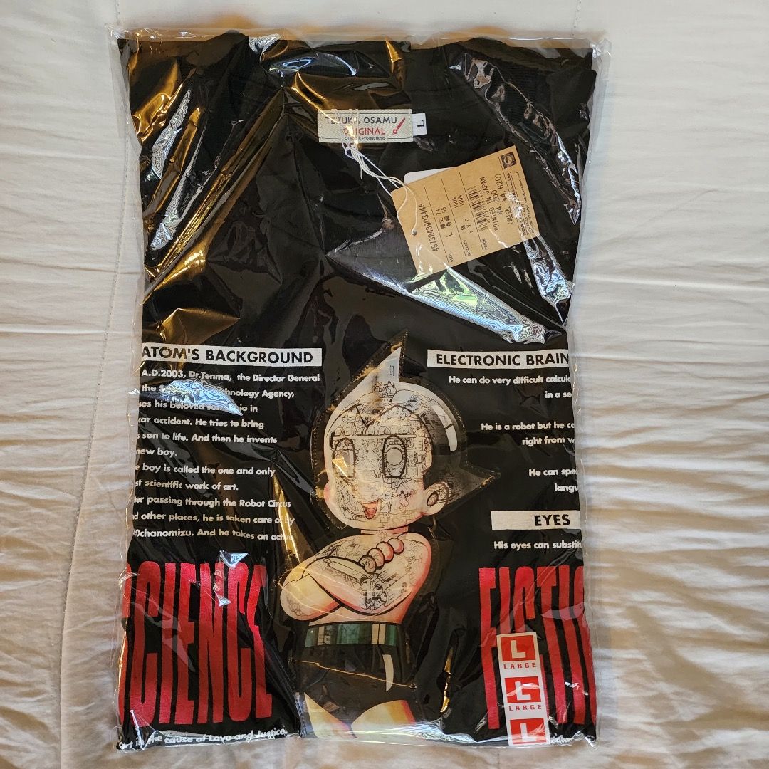 Vintage 90s Tezuka Osamu Astro Boy hologram anime - Depop