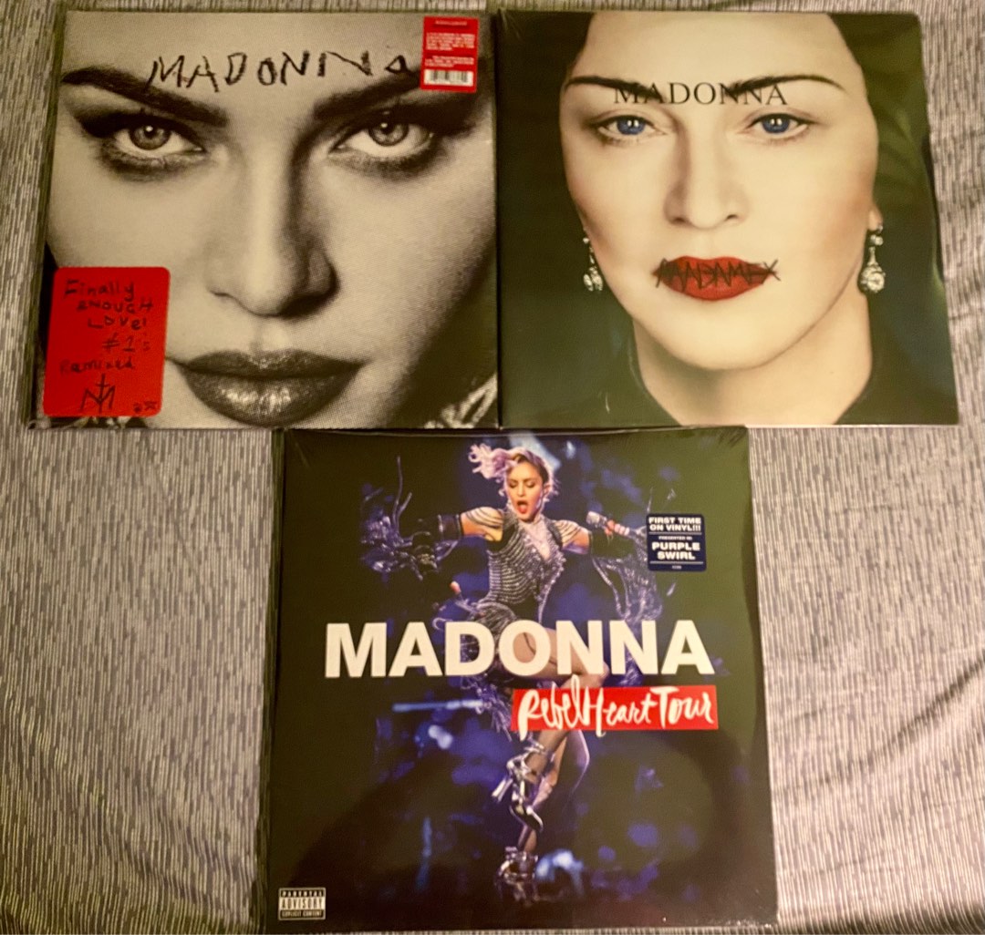 麥當娜Madonna - MADAMEX Clear / Rebel Heart Tour / Finally Enough