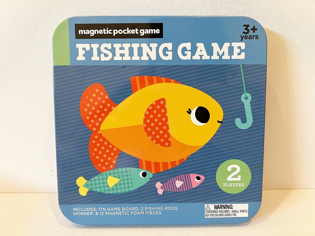 Magnetic fishing game