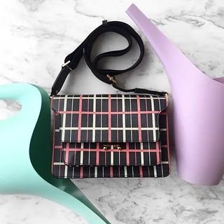MARNI Medium Checkered Trunk Limited Bag
