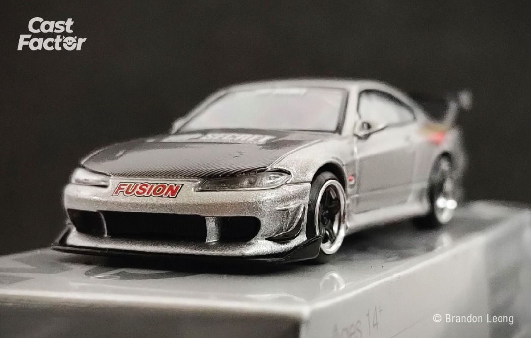 Mini GT 545 Nissan Silvia (S15) Top Secret Silver (RHD), Hobbies