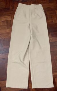 Minimal Cream Trousers/ Pants