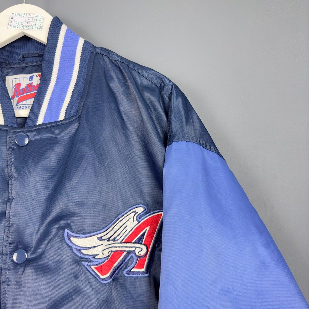 90's Anaheim Angels Starter Satin Diamond Collection MLB Jacket