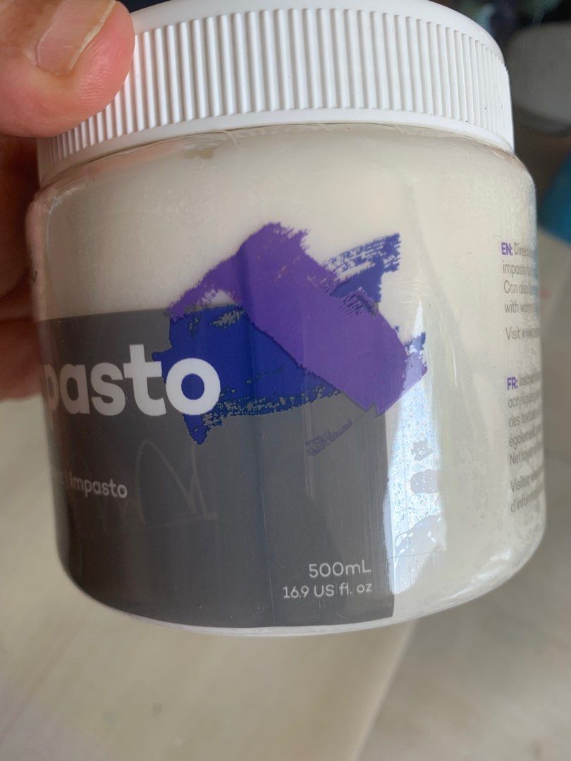 Monte Marte impasto medium (Category: Other Stationery & Craft) located in Singapore. Submitted by ethnicdiva (Listing ID 1251663018, Image 3). Description: Mont Marte impasto medium 500ml Sealed bottle Used in impasto painting , texture, modelling, craft etc.