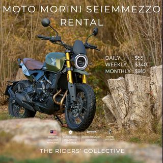Moto Morini Seiemmezzo (6.5) STR / SCR Rental