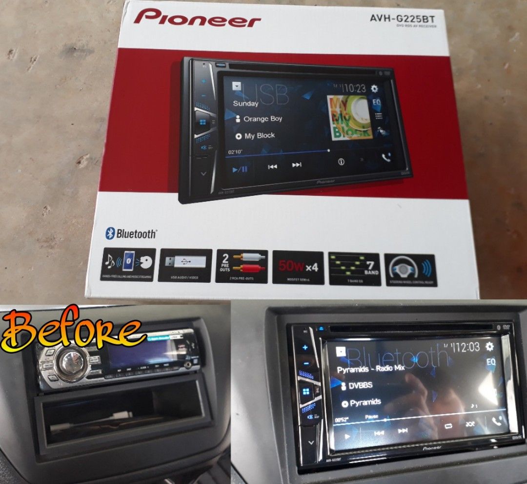 Mp5 or Double din Headunit installation, Car Accessories, Electronics ...