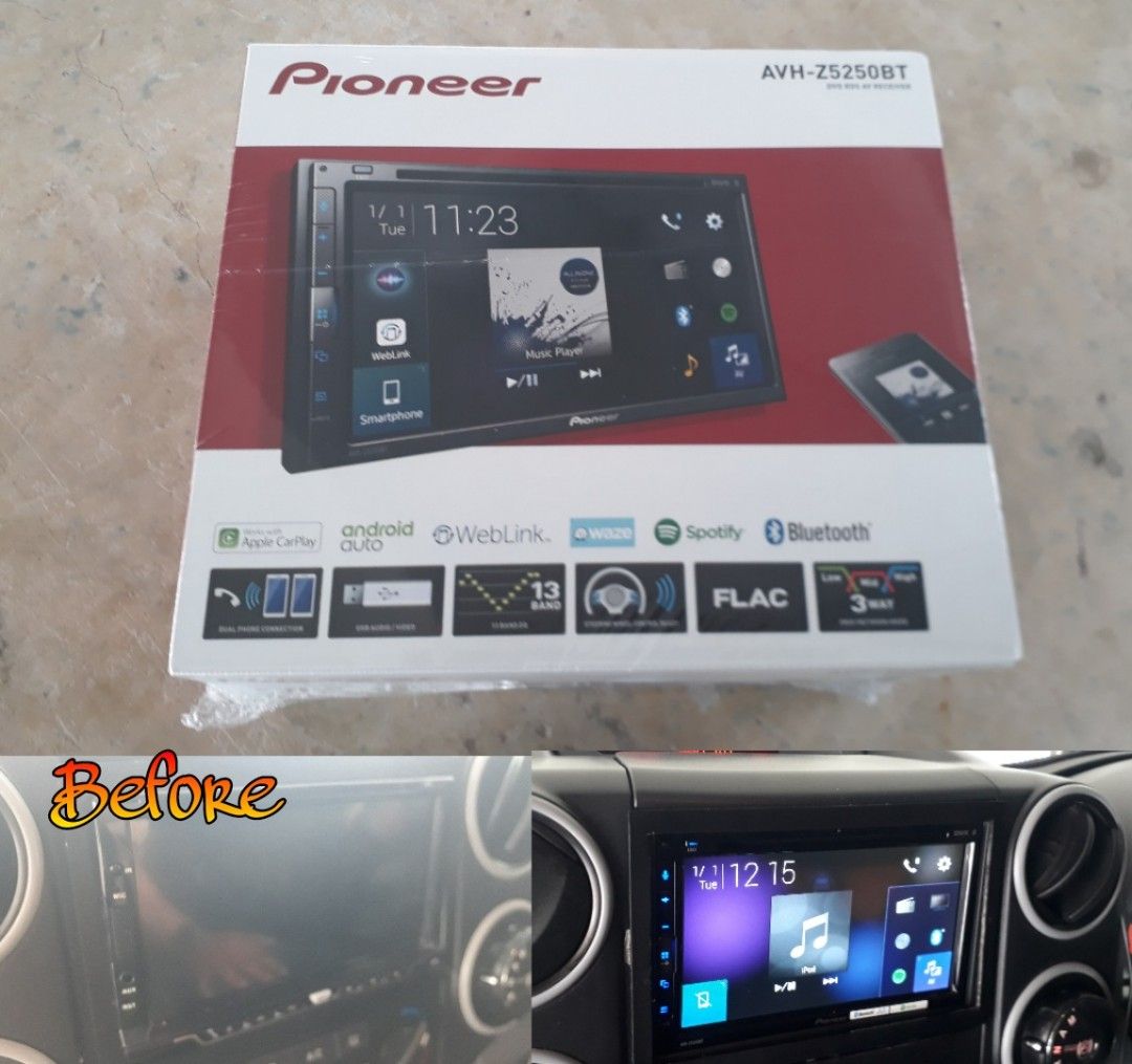 Mp5 or Double din Headunit installation, Car Accessories, Electronics ...