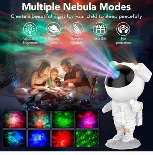 new Astronaut Star Projector, Galaxy Projector Night Light with Remote Control & Timing Function, LE