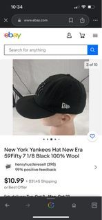 New Era New York Yankees Cap MLB Wool