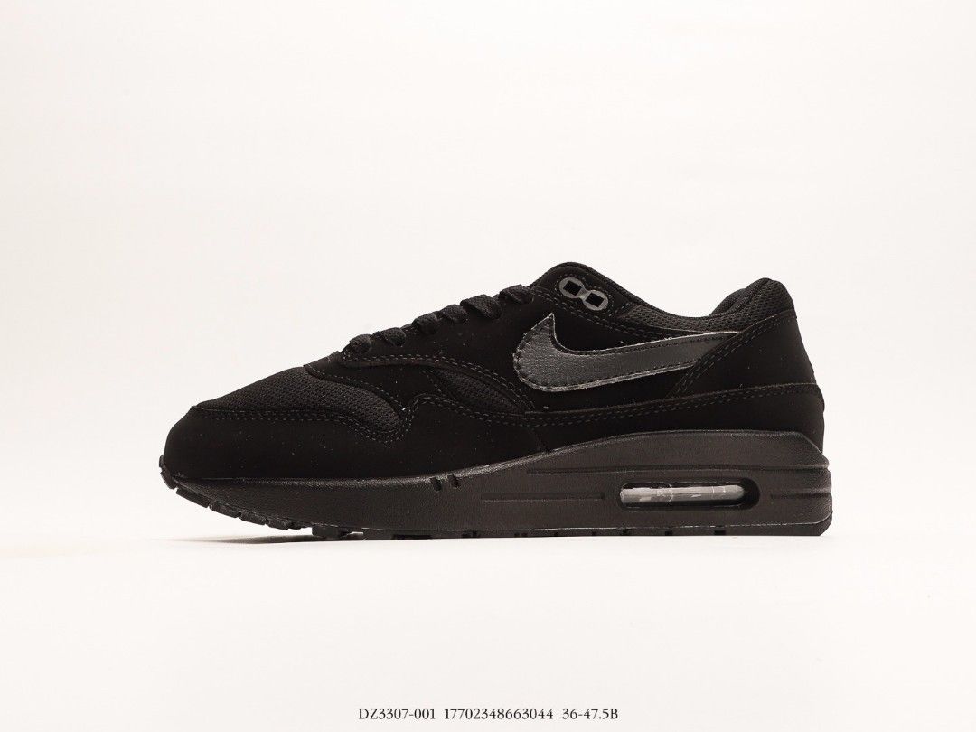 Nike Air Max 1 PS Triple Black shoes US 5.5 US 13