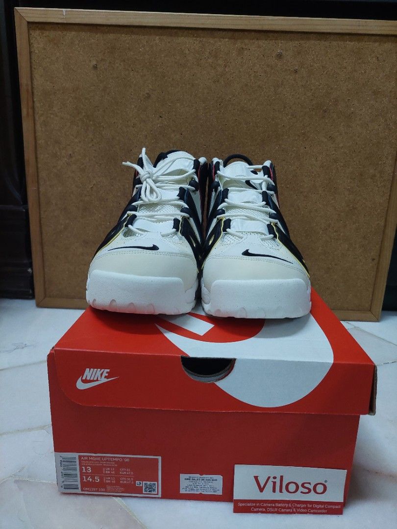 Nike Air More Uptempo 96 Trading Cards Primary Colors Men s
