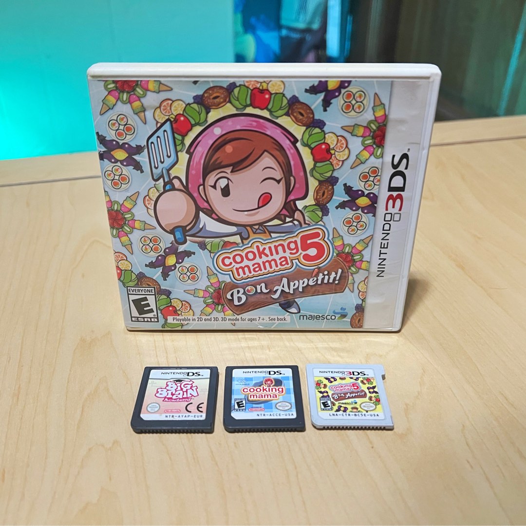 Cooking mama online 5 3ds cia