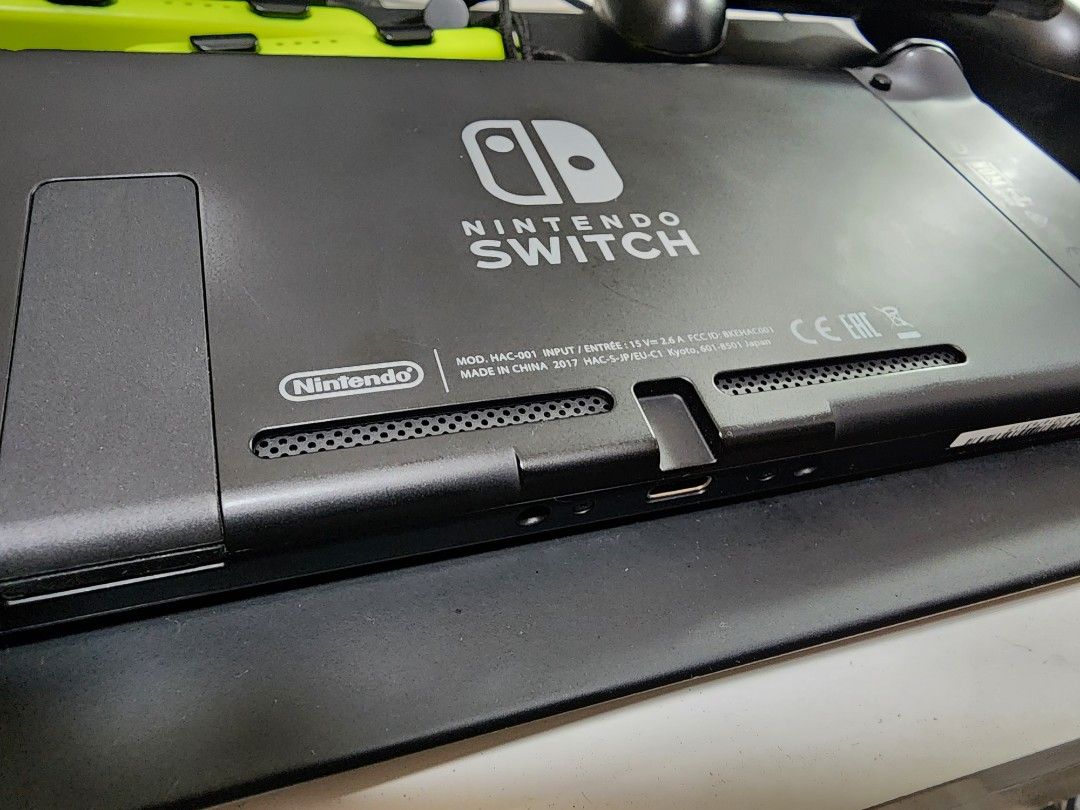 任天堂Nintendo Switch 行貨全套灰手掣手提遊戲機, 電子遊戲, 電子遊戲