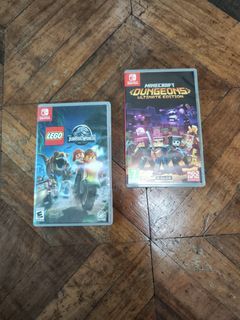 Nintendo Switch Lego Jurassic Minecraft Dungeons