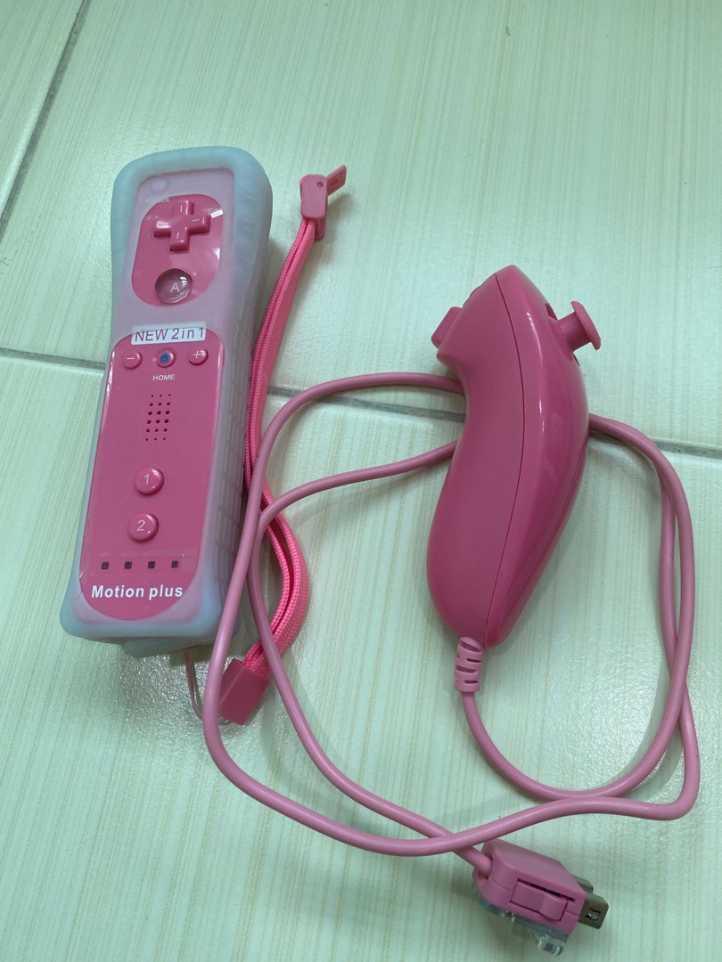 nintendo wii pink