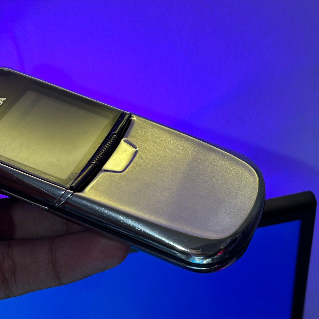 Nokia 8800 Classic Stainless Steel Openline Rare Vintage Phone