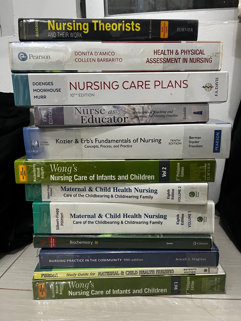 NURSING BOOKS FOR SALE, Hobbies & Toys, Books & Magazines, Assessment