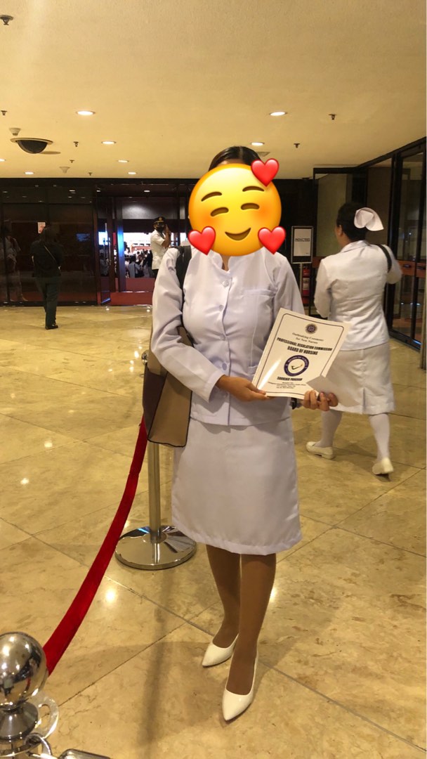 NURSING GALA UNIFORM with FREE CAP on Carousell