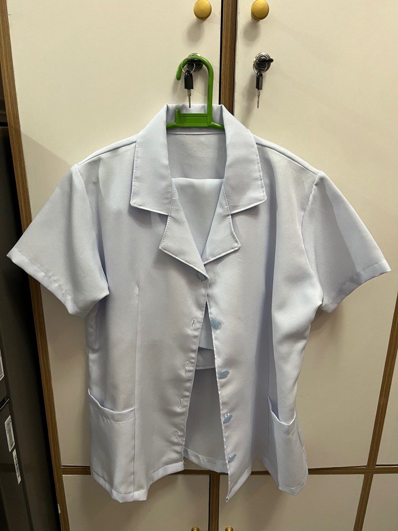 nursing uniform set [polo & skirt] (Category: Blouses) located in Muntinlupa City. Submitted by isa.declutters (Listing ID 1251777442, Image 1). Description: .