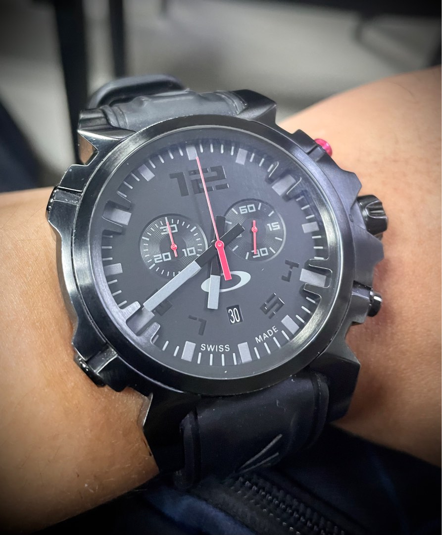 Oakley double tap watch discount