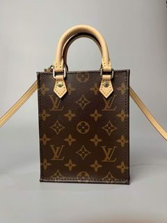 Pre-owned Louis Vuitton Mocha Epi Leather Sac Plat Pm Bag In Brown