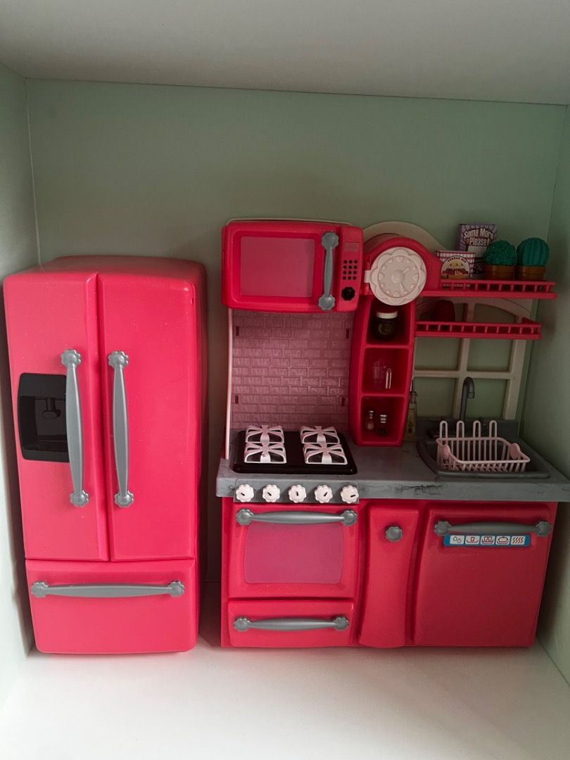 Our Generation doll kitchen set, Hobbies & Toys, Toys & Games on Carousell
