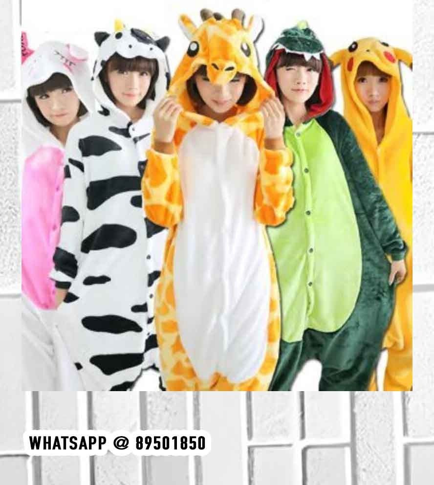 Animal footie pajamas sale