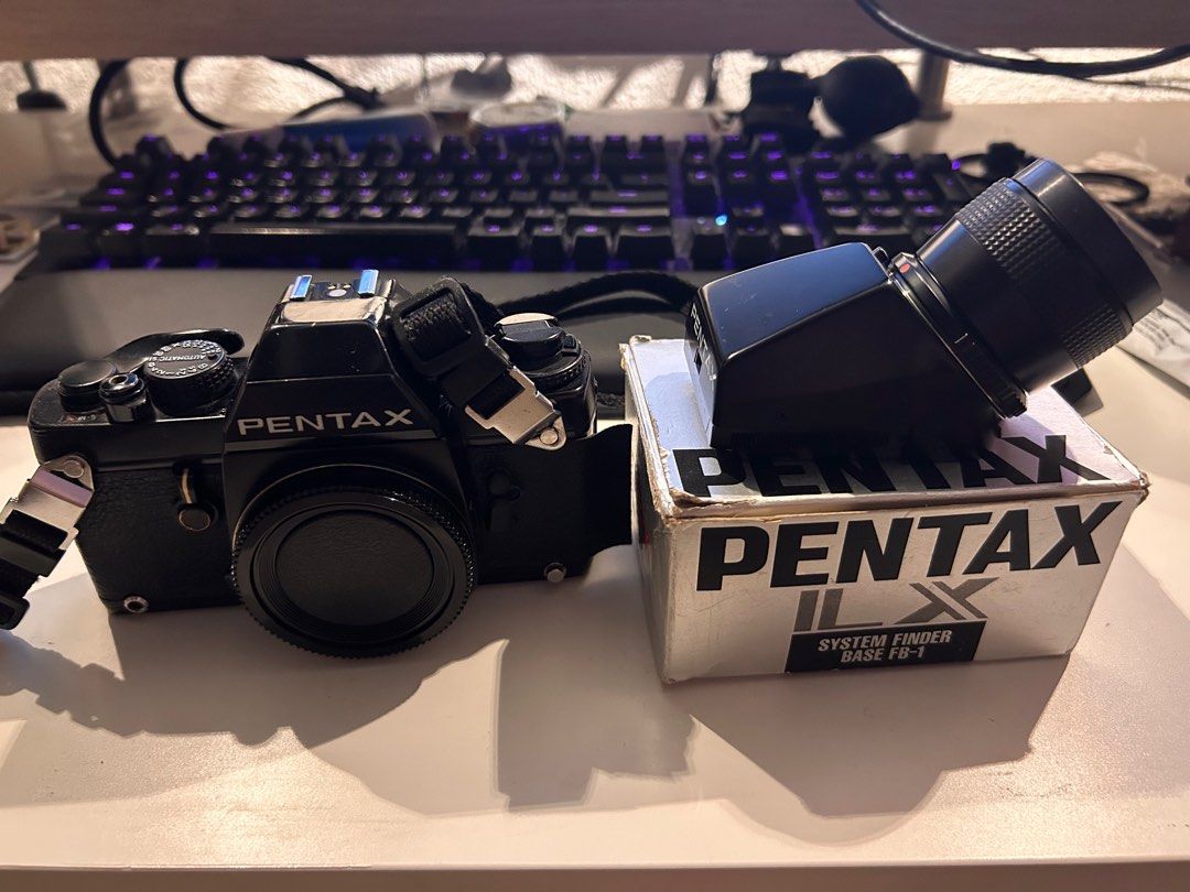 Pentax LX Late Version 賓得菲林相機後期版+ FB-1 + FT-1 system